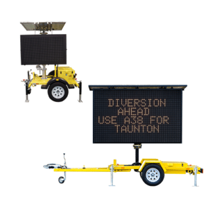 Messagemaker Displays VMS Trailer Range - Mobile Variable Message Signs
