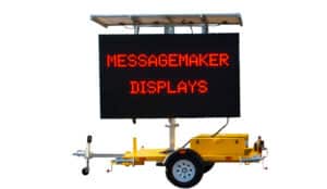 Mobile VMS Trailer - Large
