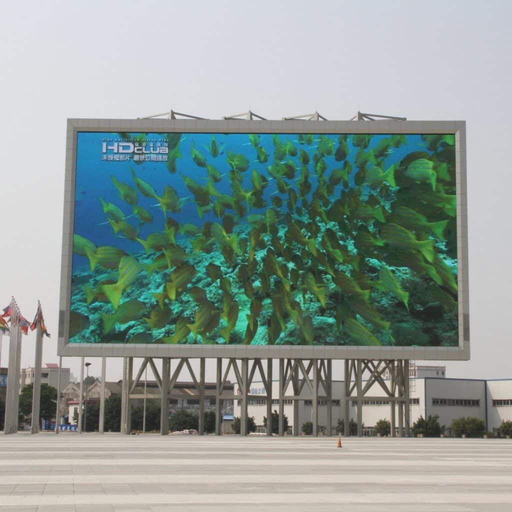 Take a look at the world's largest LED Digital Advertising screen