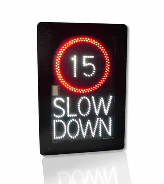 vehicle activated speed sign