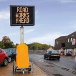 Tower-Road-Works-Ahead-blue-sky-copy