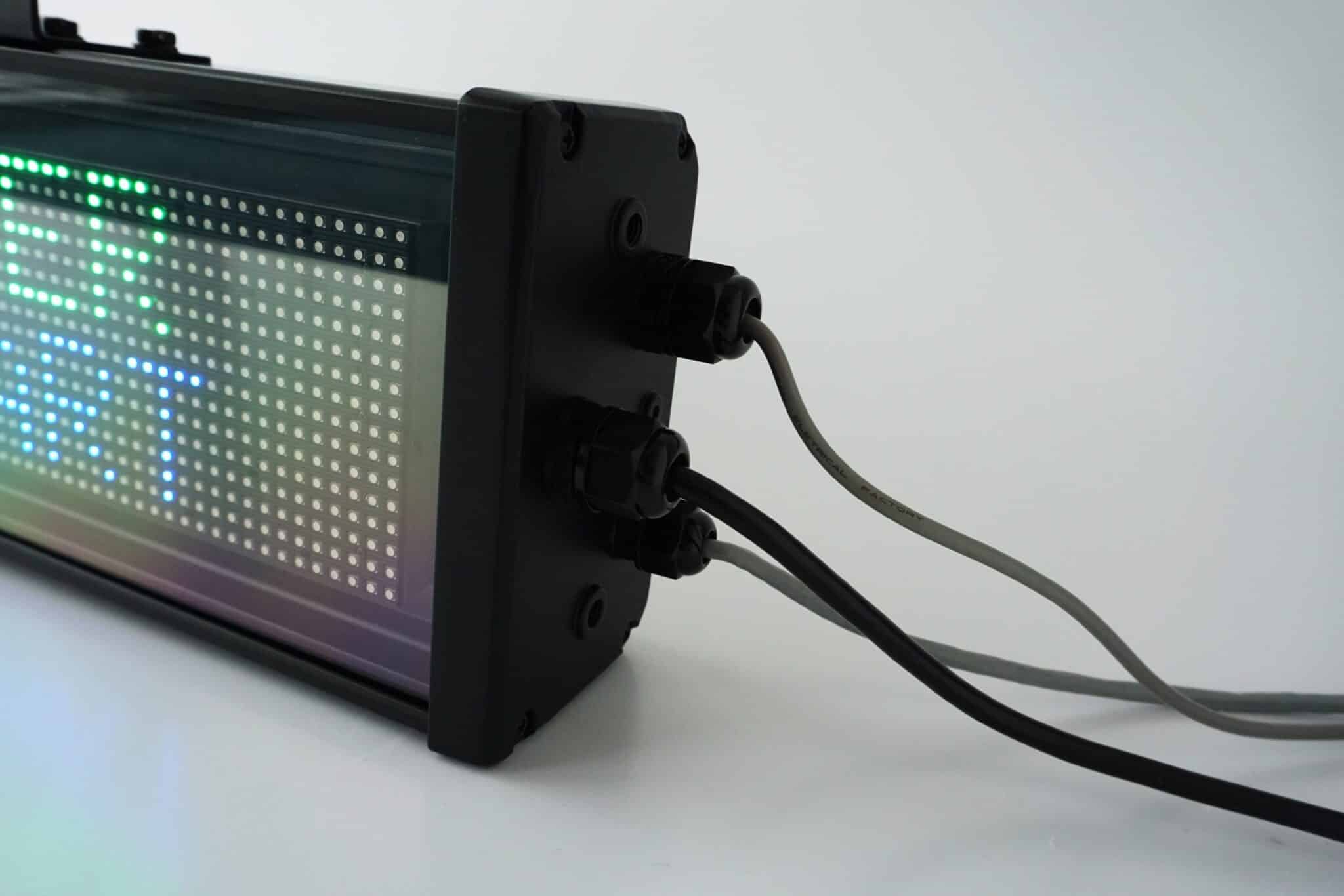 Wires COVID-19 LED Message Display