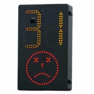 SAM - Smiley Activated Speed Sign from Messagemaker Displays