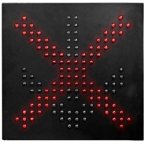 Lane control red arrow Messagemaker Displays