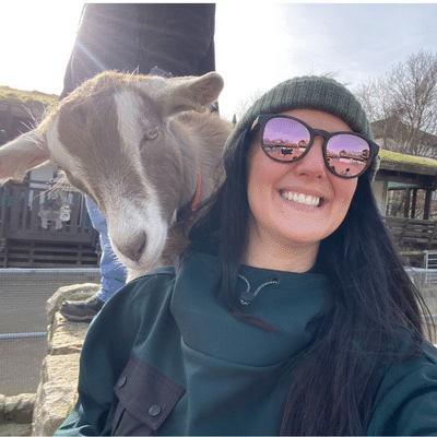 This selfie is the GOAT - Surrey Docks Farm Blog from Messagemaker