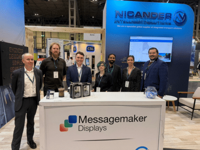 Highways UK team with Nicander on our joint stand